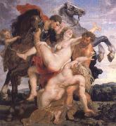 The Rape of the Daughters of Leucippus Peter Paul Rubens